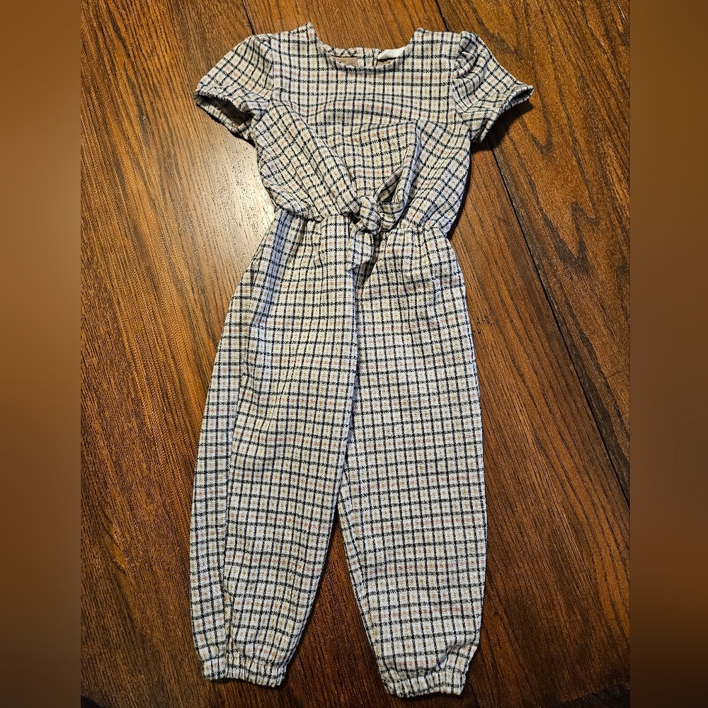 Primark Plaid Jumpsuit
